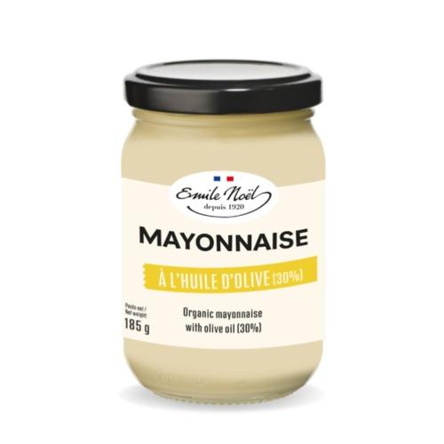 Mayonnaise Nature à l'Huile d'Olive Bio, Emile Noël, 185g*